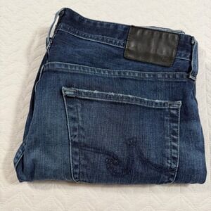 AG Adriano Goldschmied‎ The Graduate Tailored Leg Men Jeans 34x29 Distressed